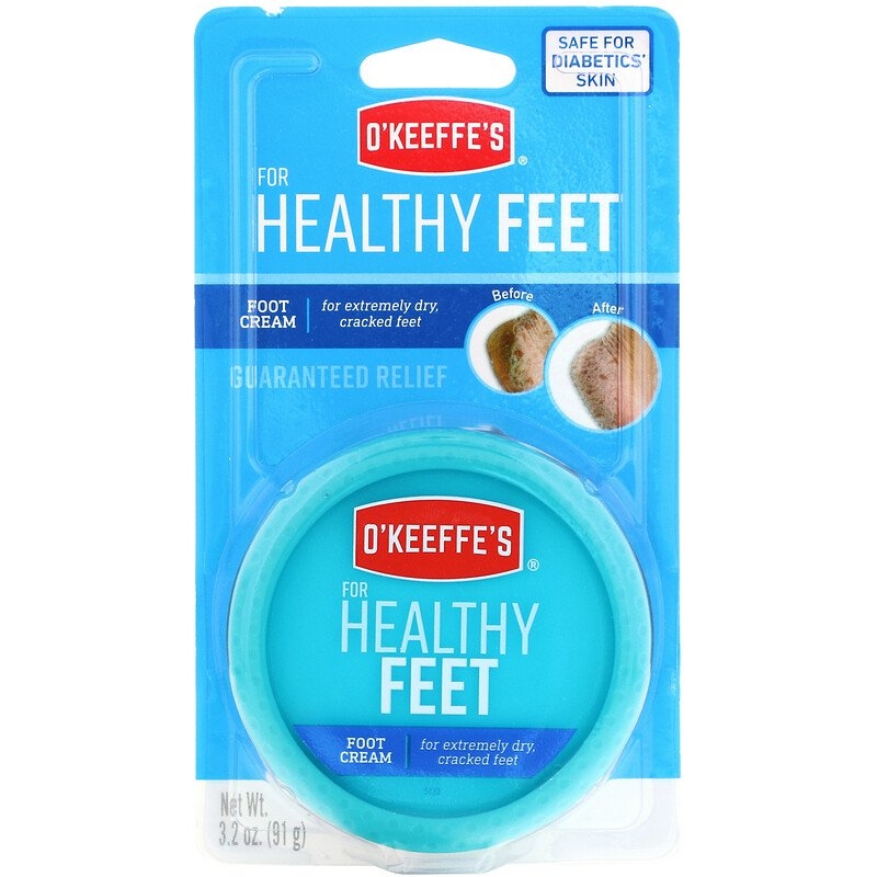O'Keeffe's Healthy Feet - 3.4oz Jar Carded ~ 6 per display-0