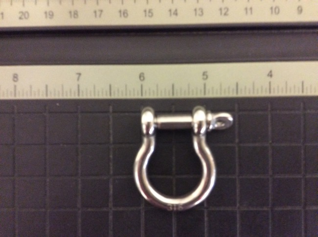 Anchor Shackle ~ 316 Stainless Steel ~ 6mm-0