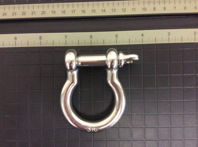 Anchor Shackle ~ 316 Stainless Steel ~ 12mm-0
