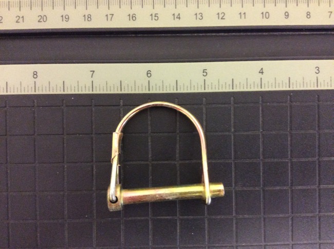 Quick Pin w/Curved Spring ~ 1/4" x 1-1/2"-0