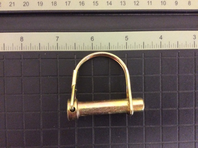 Quick Pin w/Curved Spring ~ 3/8" x 1-3/4"-0