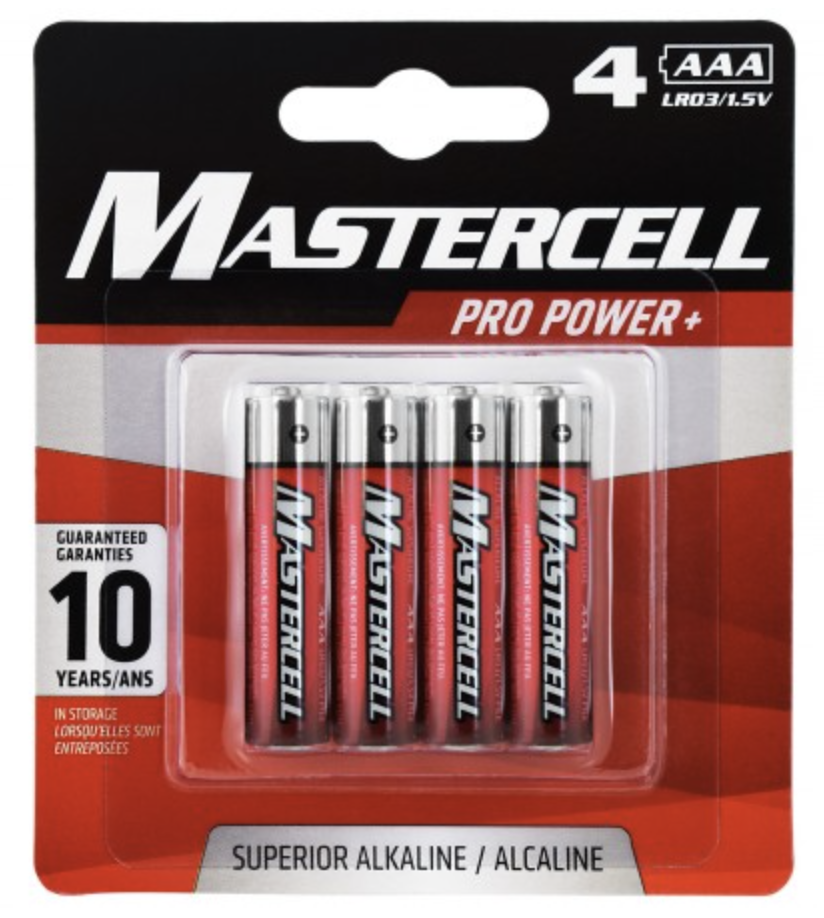 Dorcy Alkaline "AAA" Battery ~ 4/pk-0