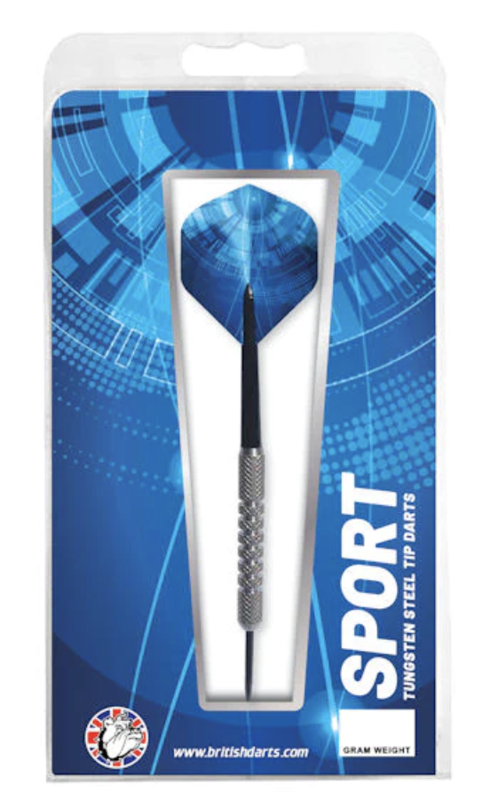 Sport ~ 7 Ringed Knurl Grip 80% Tungsten Darts -0