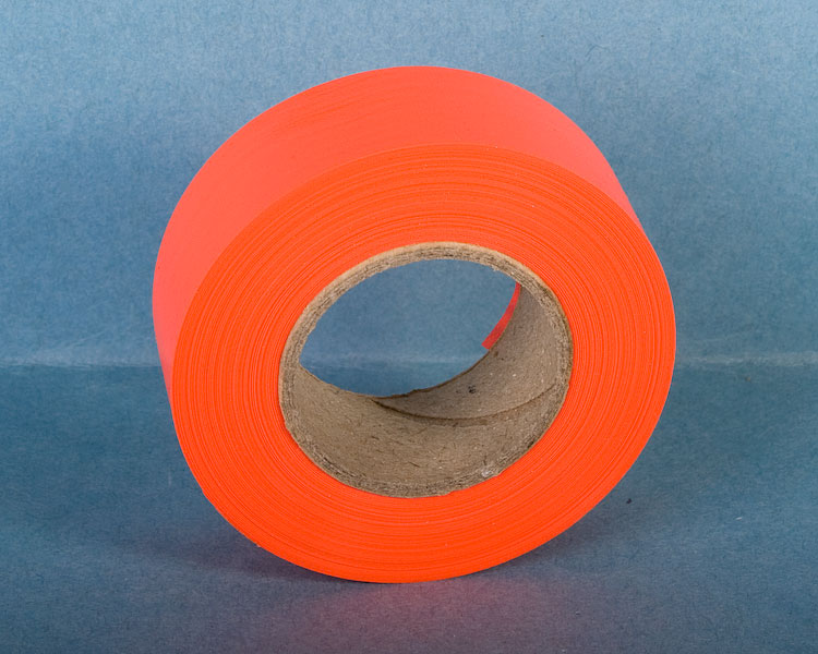 Trail Marker Tape {Flagging Tape} - Fluorescent Orange ~ 10 per sleeve-0