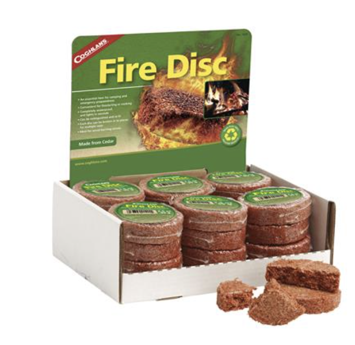 Coghlan's Fire Disc ~ Display of 24-0