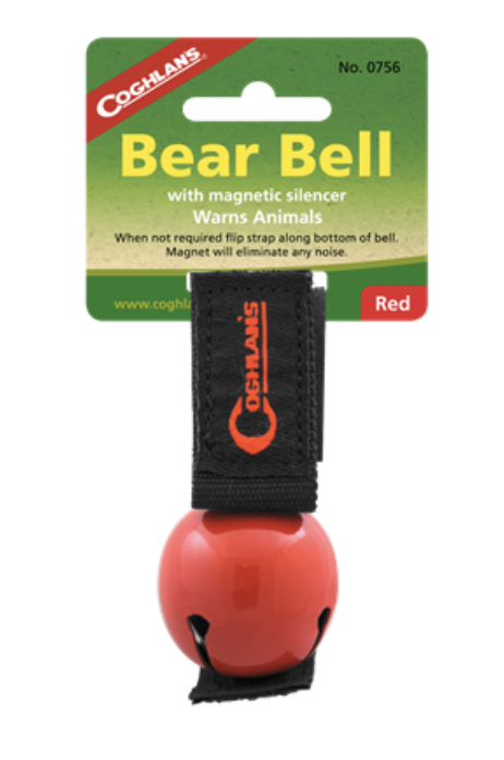 Coghlan's Red Bear Bell with Magnetic Silencer-0