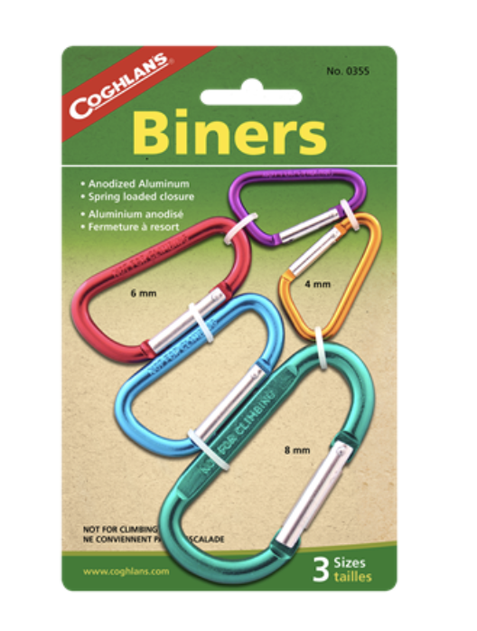 Coghlan's Multi-Pack Biners ~ 5 per pack-0