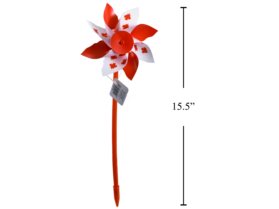 Canada Pinwheel ~ 12"H-0