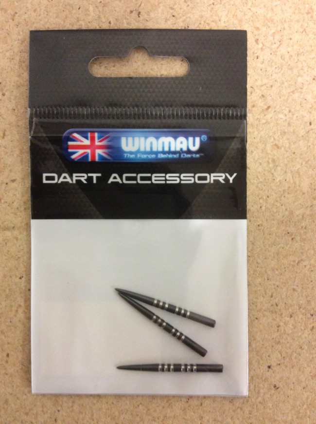 Winmau Re-grooved Points ~ 32mm-0
