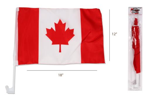 Canada Car Flag ~ 12" x 18"-0