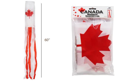 Canada Windsock ~ 60" long-0