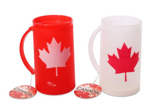 Canada Frosted Cooler Mug ~ 16oz-0