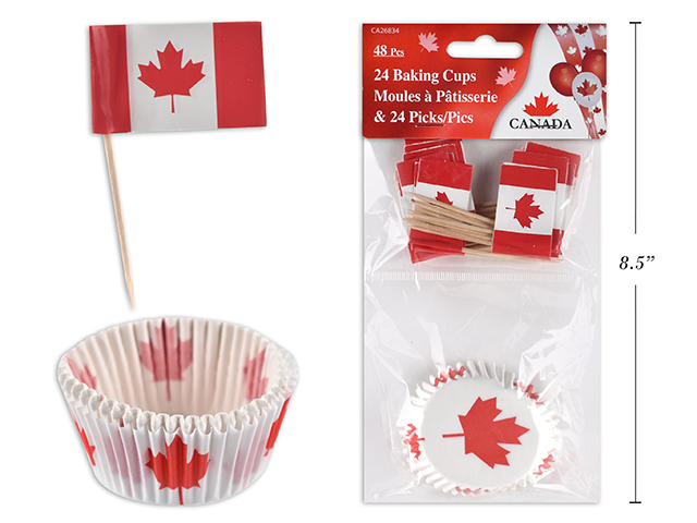 Canada Cupcake Decoration Kit-0