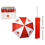 Canada Folding Umbrella w/Pouch-0