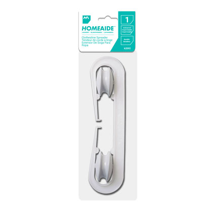HomeAide Clothes Line Plastic Spacer w/Wheels-0