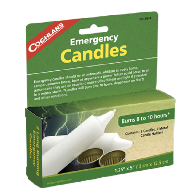 Coghlan's Emergency Candles ~ 2 per pack-0