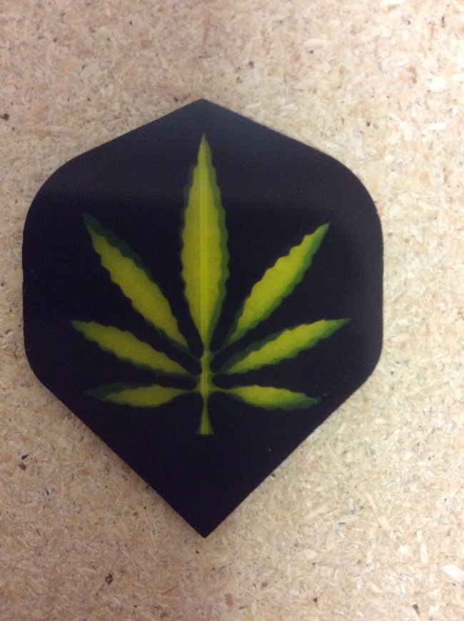 Polyester Flights ~ Weed Plant-0