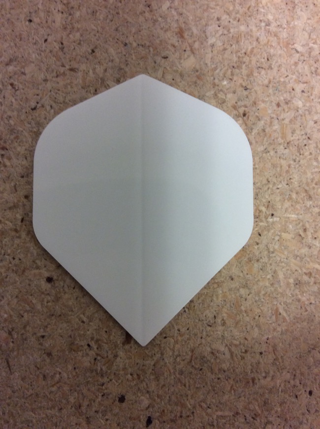 Polyester Flights ~ White Standard-0