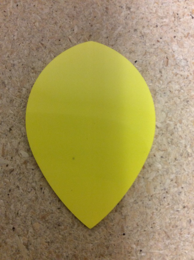 Polyester Flights ~ Yellow Pear-0