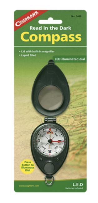 Coghlan's L.E.D. (Read In The Dark) Compass-0