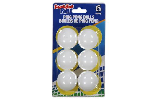 Ping Pong Balls - White ~ 6 per pack-0