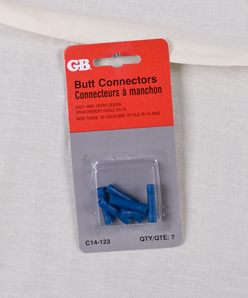 Butt Splice Connectors 16-14 AWG ~ Blue-0