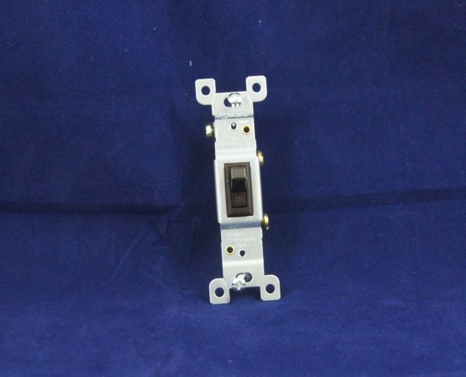 Single Pole Switch ~ Brown-0