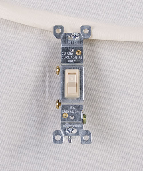 Single Pole Switch ~ Ivory-0