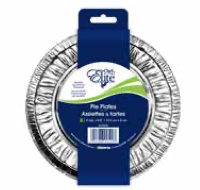 Chef Elite Foil Pie Plates - 6" dia x 0.8" ~ 6 per pack-0