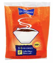 GK Connaisseur Coffee Filters #4 Cone ~ 40 per pack-0