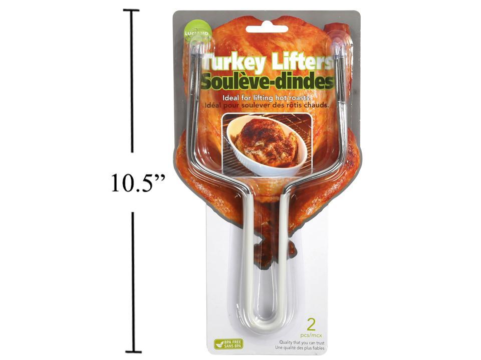Luciano Turkey Lifter Forks ~ 2 per pack-0