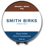 Smith Birks Shoe Polish Wax - 80gr ~ Brown-0