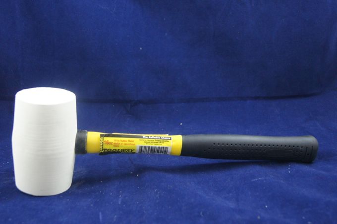 Rubber Mallet w/Fiberglass Handle ~ 16oz-0