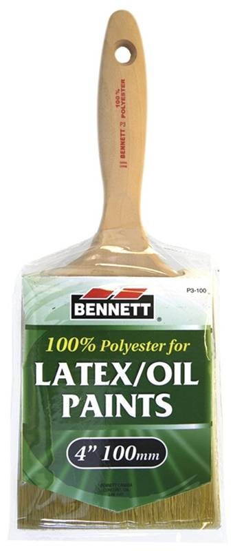 Bennett Latex/Oil Paint Brush ~ 4" / 100MM-0