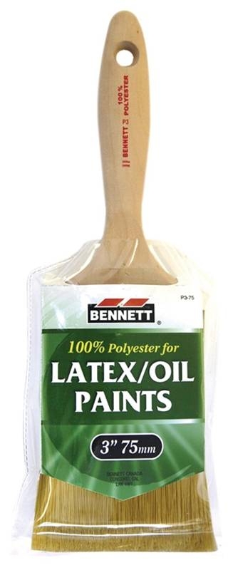 Bennett Latex/Oil Paint Brush ~ 3" / 75MM-0