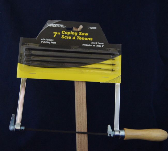 Coping Saw w/5 Blades-0