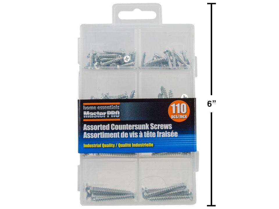 Countersink Screw Assortment ~ 110 pieces-0