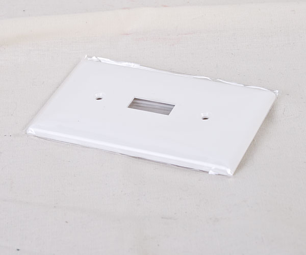 Toggle Switch Cover - Single ~ White-0