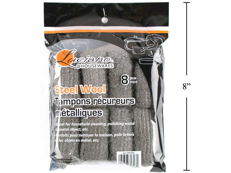 Luciano Steel Wool ~ 8 per pack-0