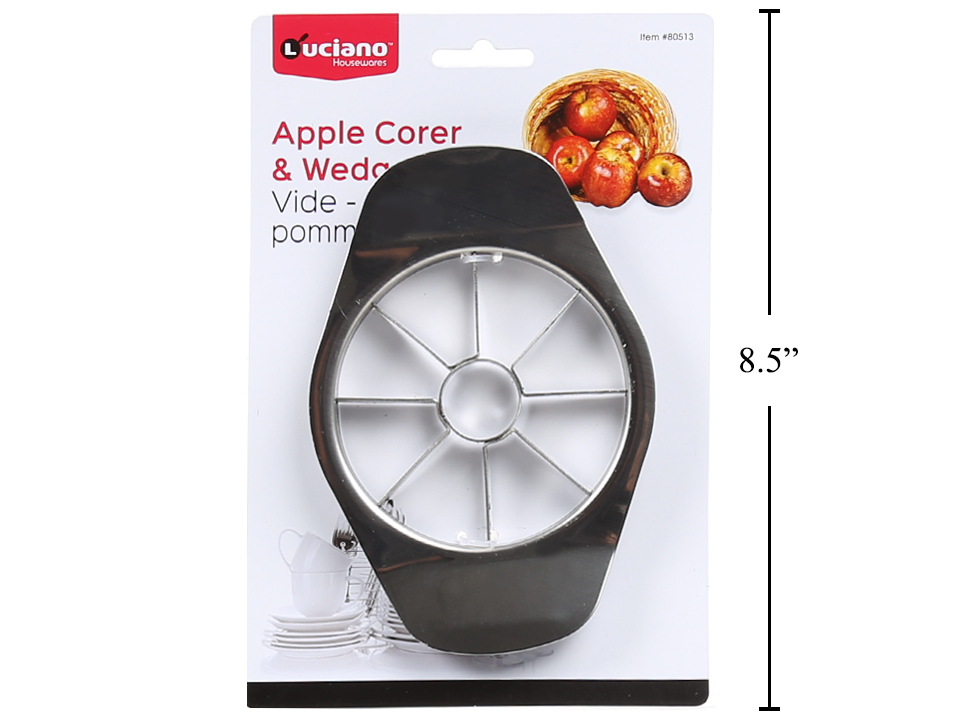 Luciano Metal Apple Corer & Wedger-0