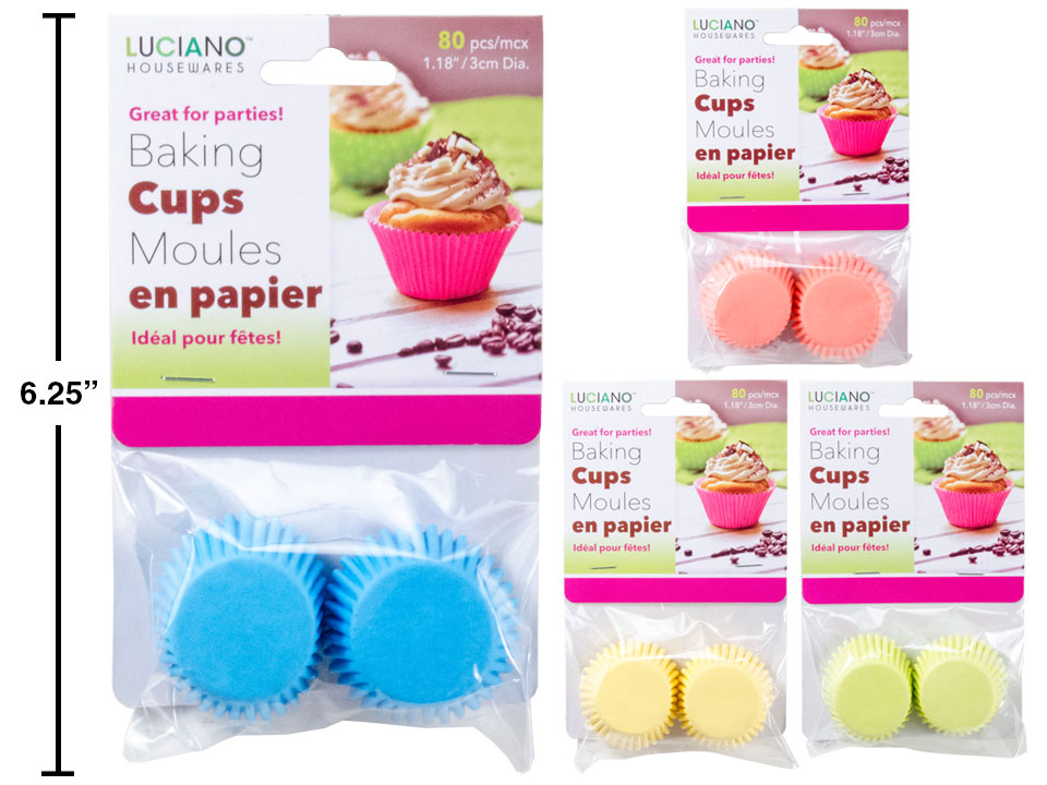 Paper Baking Cups - Mini ~ 80 per pack-0
