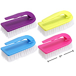 Scrubbing Brush w/Handle ~ 6"L-0