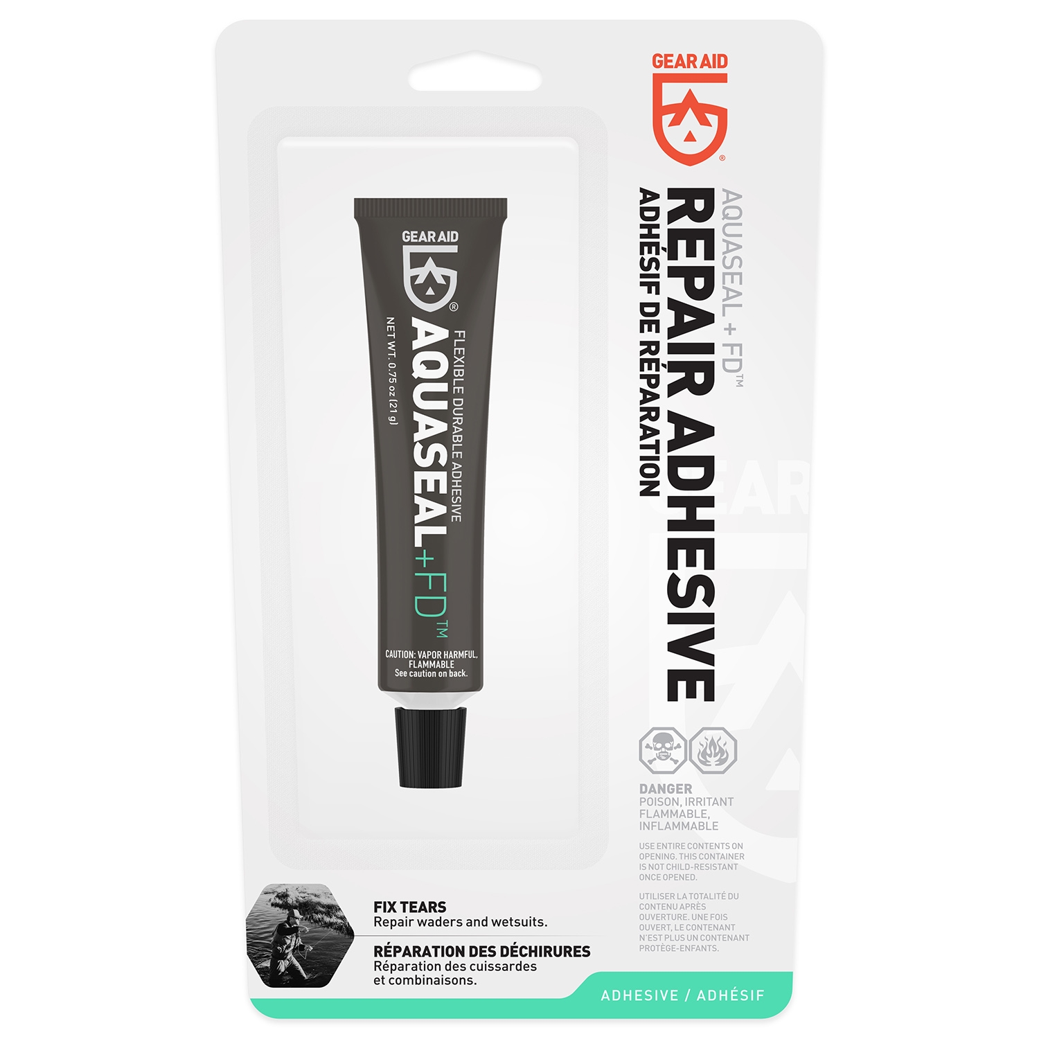 Aquaseal + FD Repair Adhesive ~ 21 gram tube-0