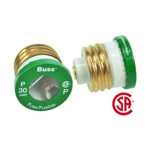 Glass Plug Fuse - 2 per pack ~ 30AMP-0