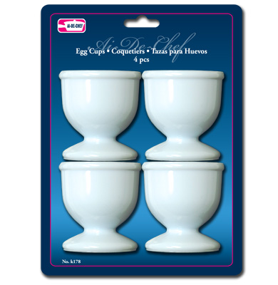 Plastic Egg Cups ~ set of 4-0