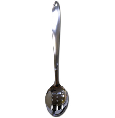 Stainless Steel Serving Slotted Spoon-0