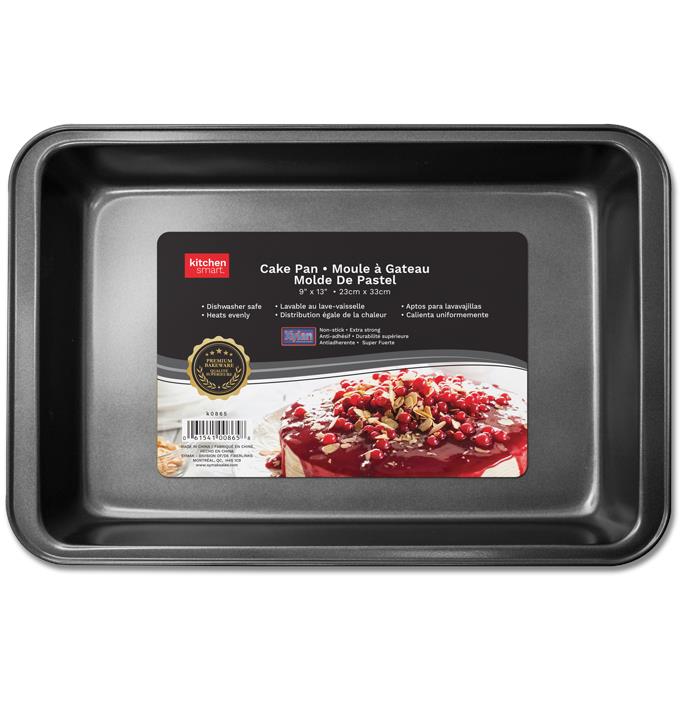 Non Stick Rectangular Cake Pan ~ 9" x 13"-0