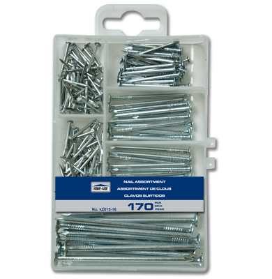 Nail Assortment ~ 170 pieces-0