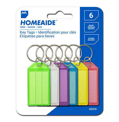 Key Tags ~ 6 per pack-0