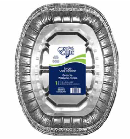 Chef Elite Foil Large Oval Roaster Pan -0